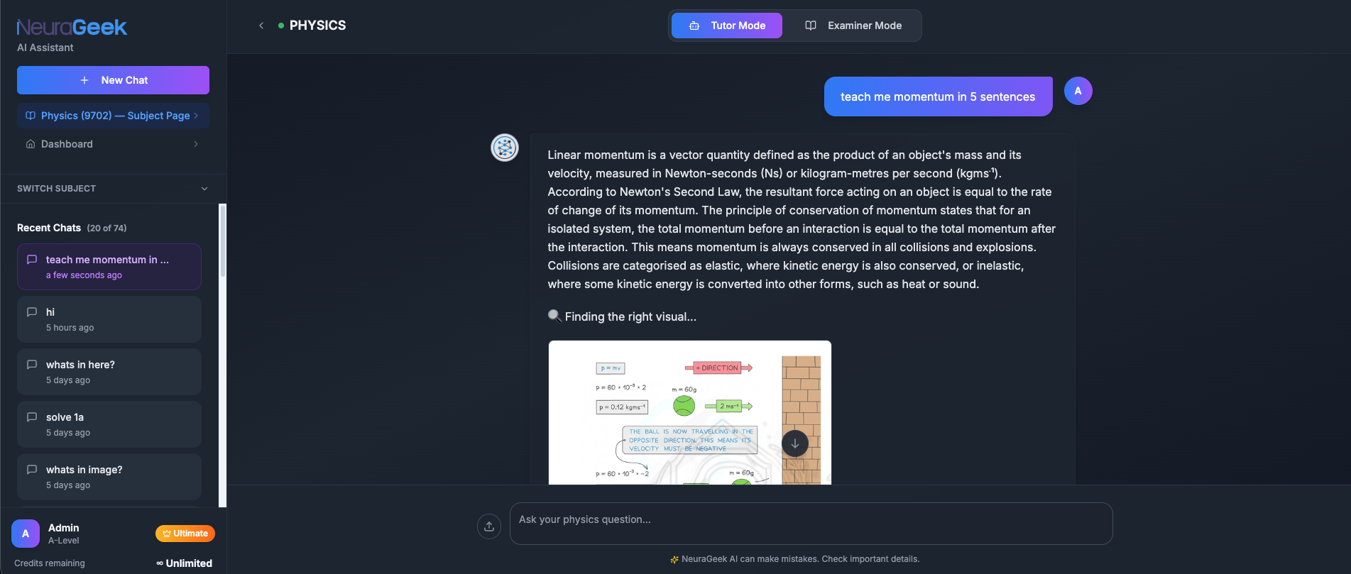 NeuraGeek AI Tutor