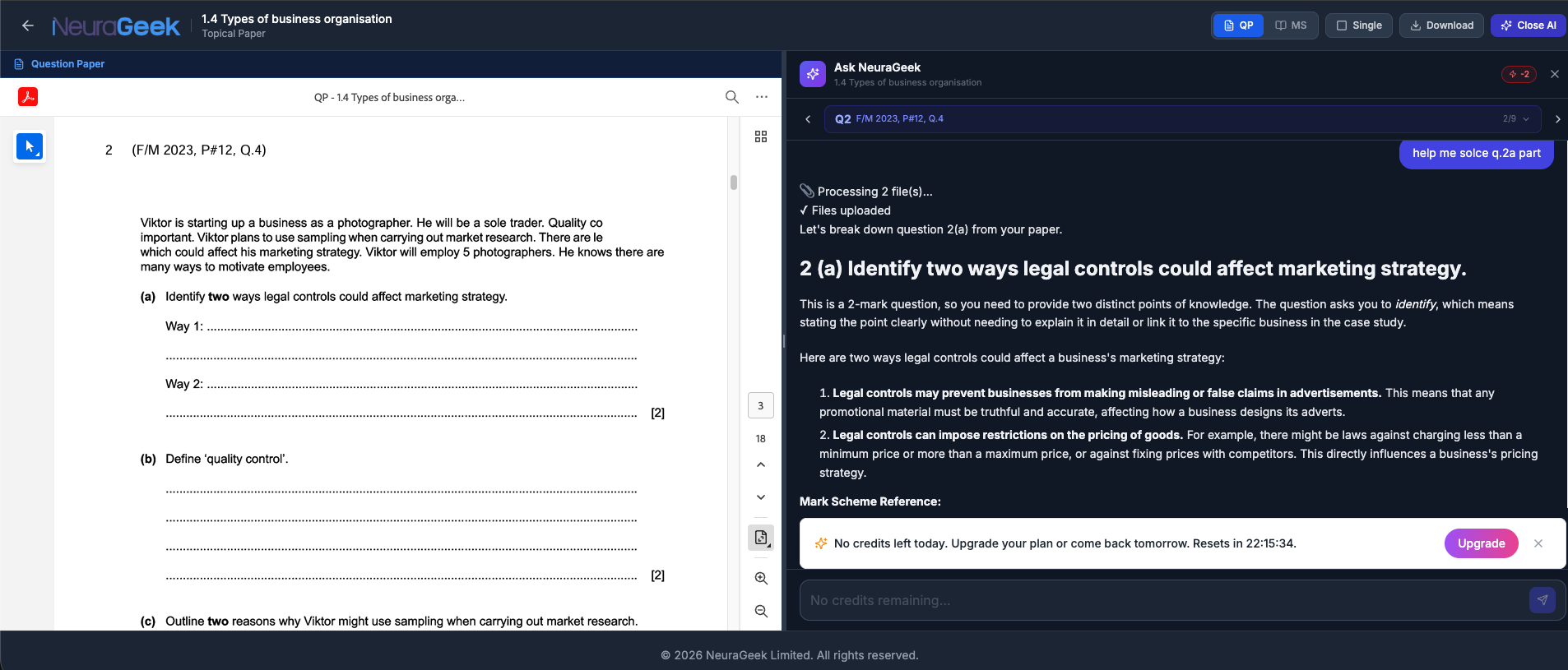 Topic-Focused Practice